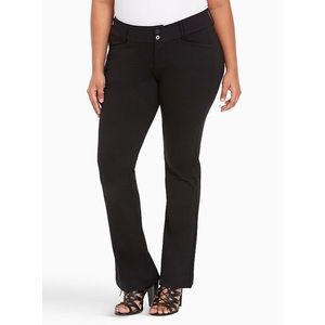 Torrid Trouser Pants Black All Nighter size 20 S
